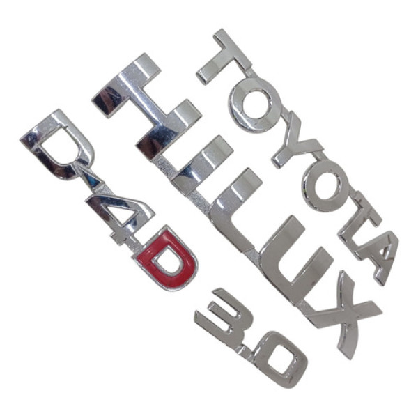 Kit Emblema Toyota Hilux 3.0