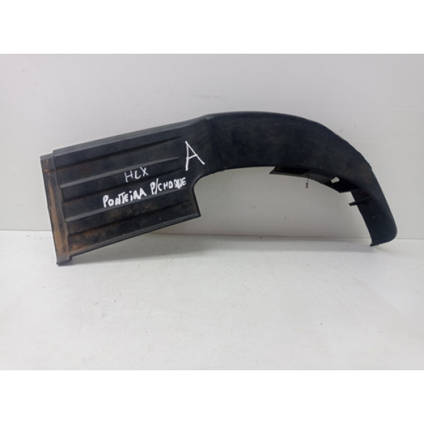 Moldura Ponteira Parachoque Traseira Esquerda Hilux 2016